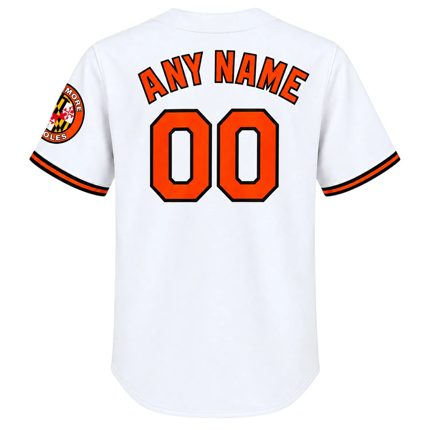 Kids Baltimore Orioles White Jersey Custom Legendary Team Spirit - Image 3