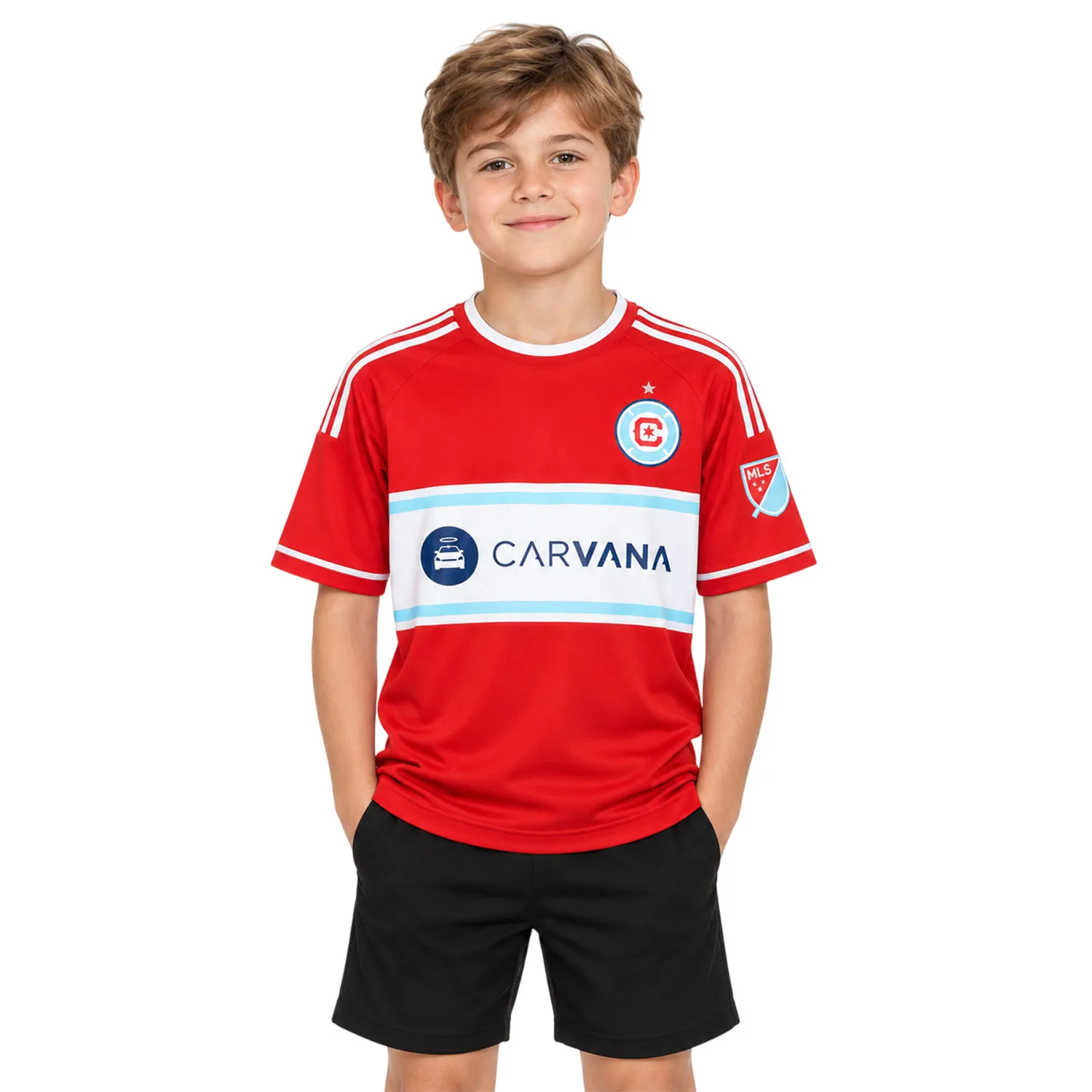 Kids Chicago Fire Home Jersey Custom Special Merch Sport - Image 4