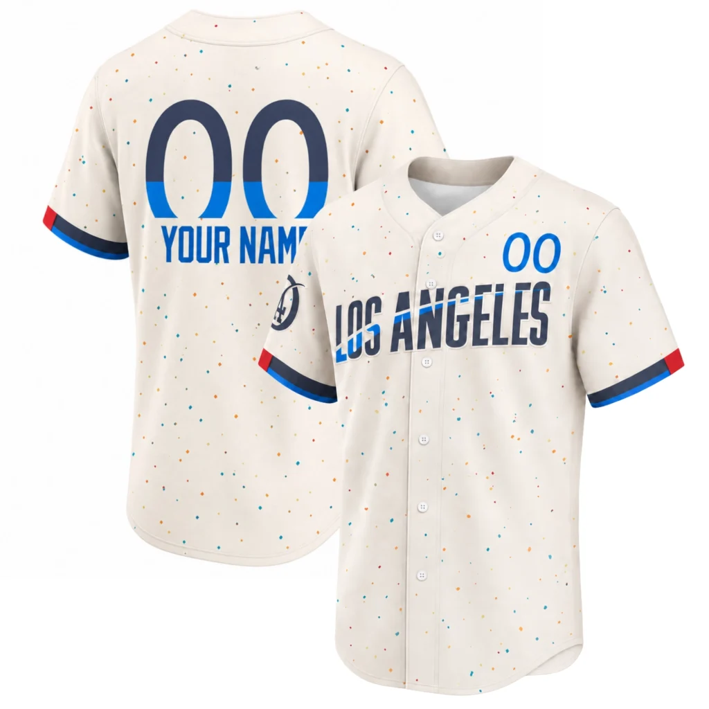 LA Dodgers City Connect Custom Jersey – Pride Fan Edition