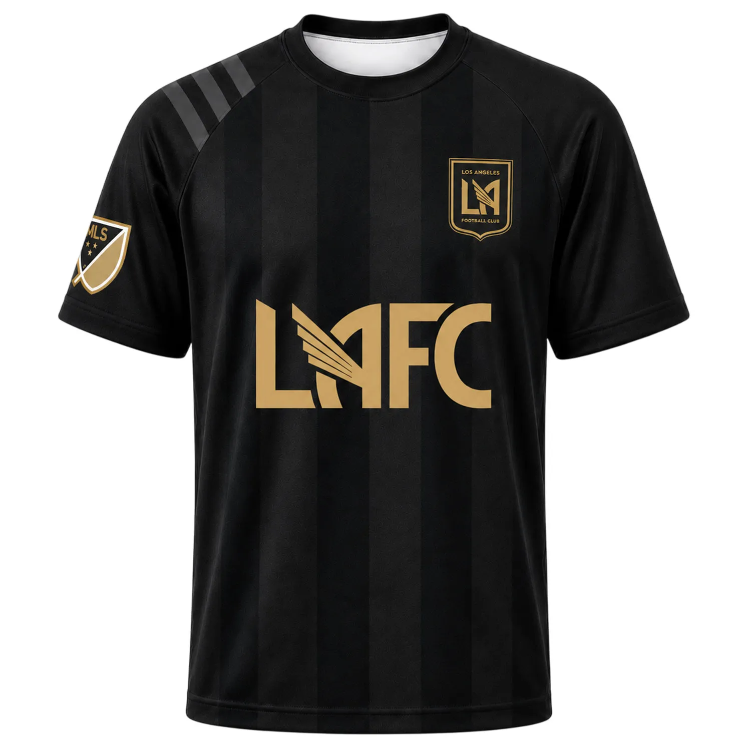 LAFC Soccer Jersey Custom Bold Striped Shirt - Image 2