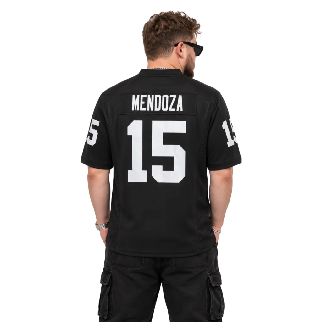 Las Vegas Raiders Mendoza Black Jersey - Stunning Game Day Edge