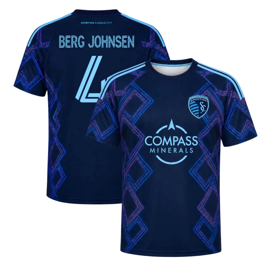 Lasse Berg Johnsen Sporting KC Jersey Dynamic Navy