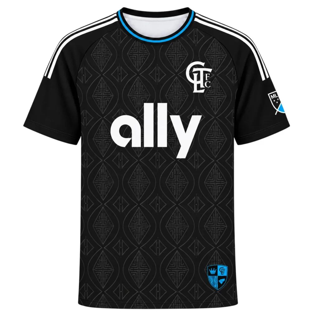 Liel Abada Black Jersey Vibrant Custom Charlotte FC Player 2026