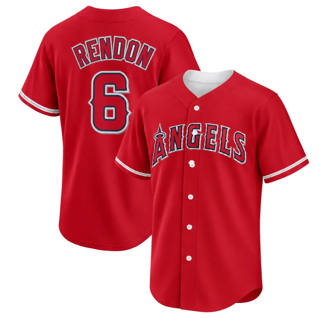 Los Angeles Angels Anthony Rendon Red Player Jersey – Pride Fan Style