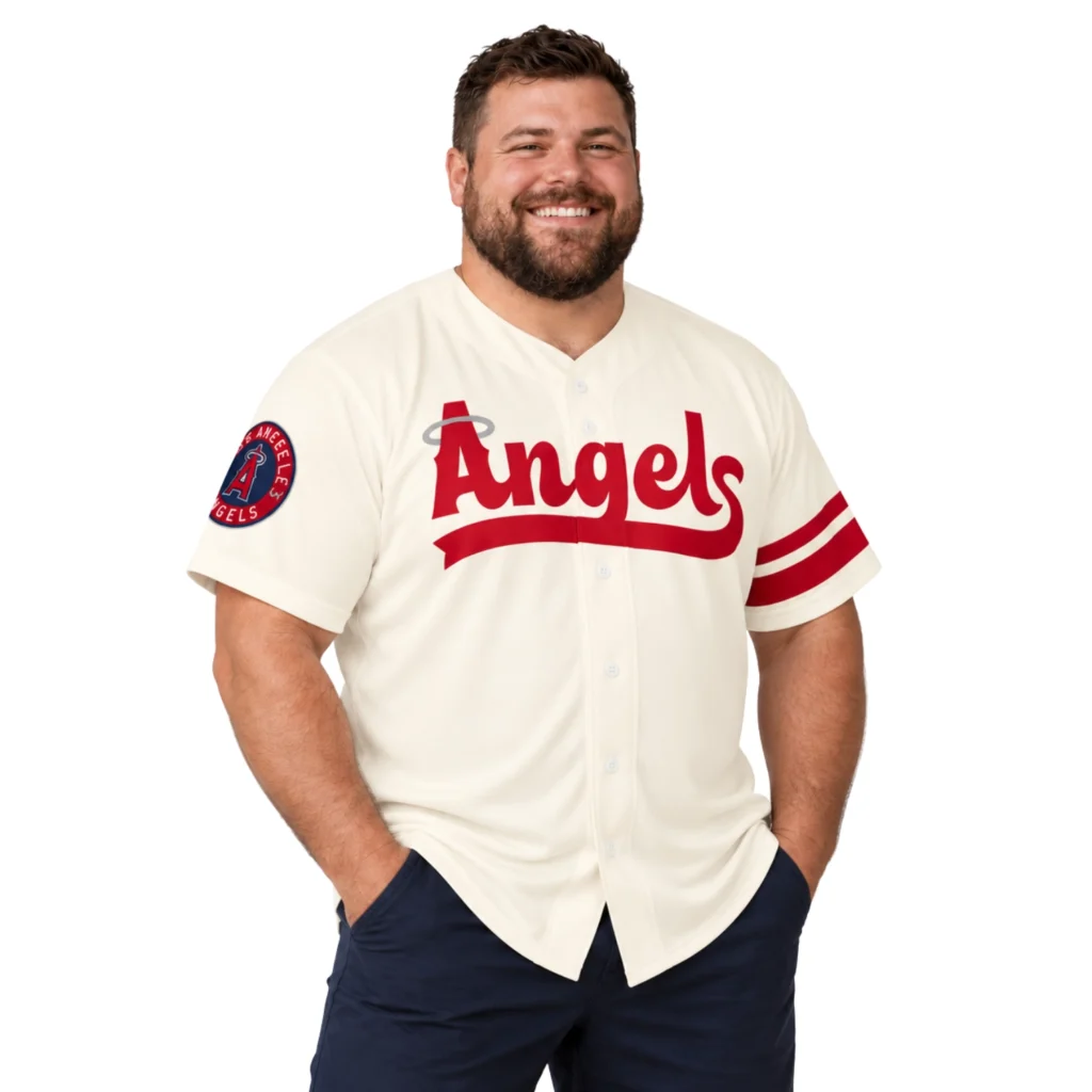 Los Angeles Angels Cream Jersey – Bold Anthony Rendon Player