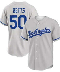 Los Angeles Dodgers Big & Tall Gray Jersey – Baseball Fan Wear