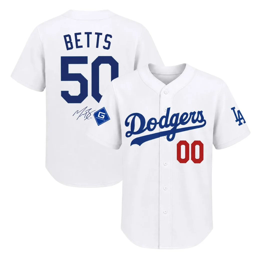 Los Angeles Dodgers Mookie Betts Jersey Stunning Fan Style