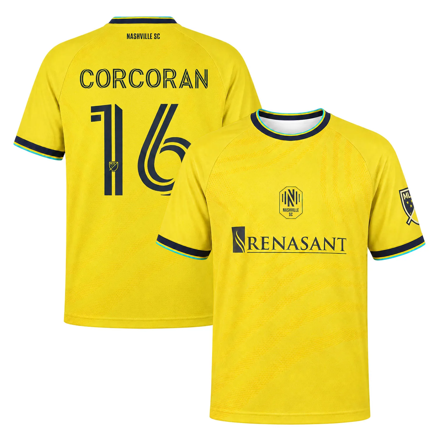 Matthew Corcoran Nashville SC Jersey Dynamic Fan Wear