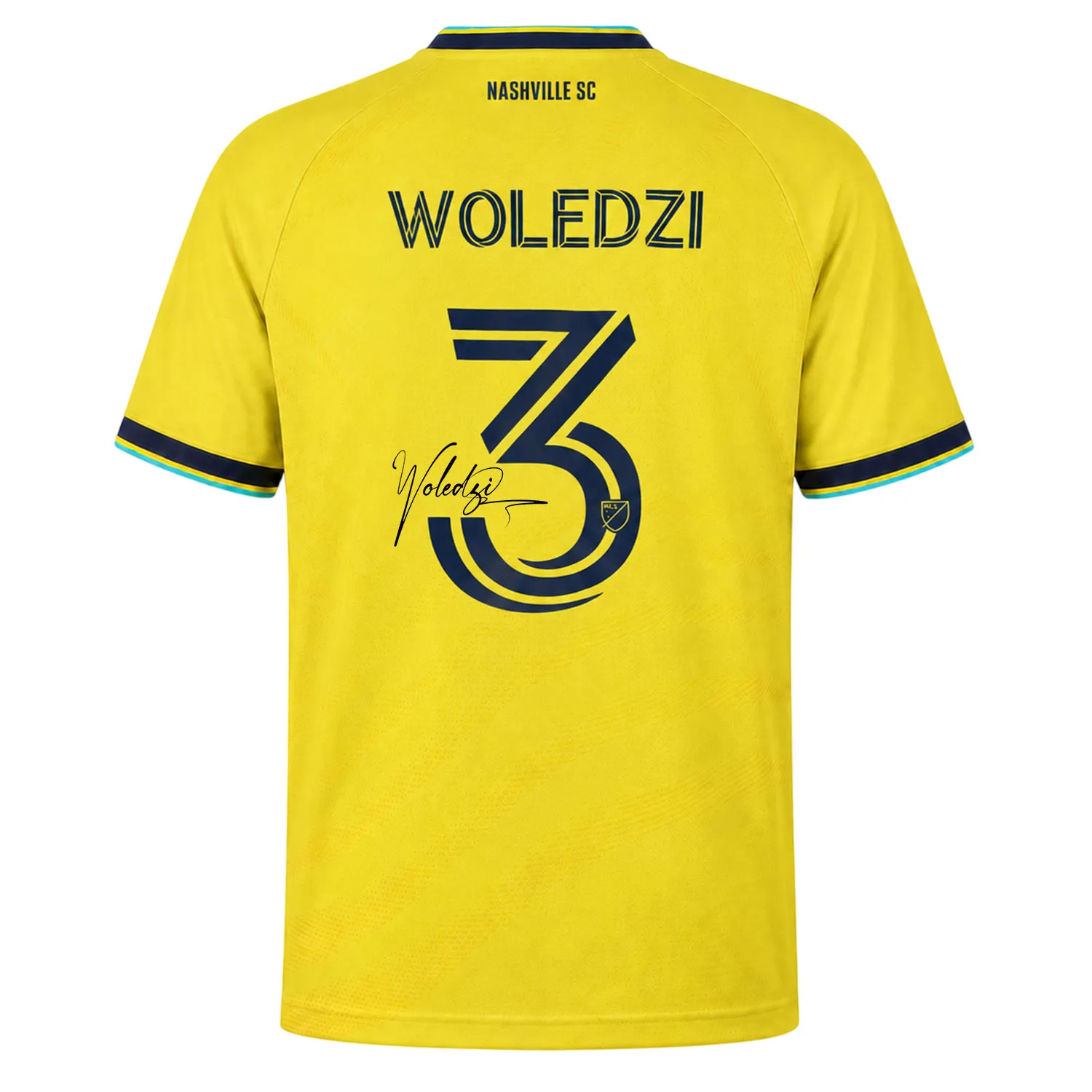 Maxwell Woledzi Nashville SC Jersey 2026 Vibrant Fan Wear - Image 3