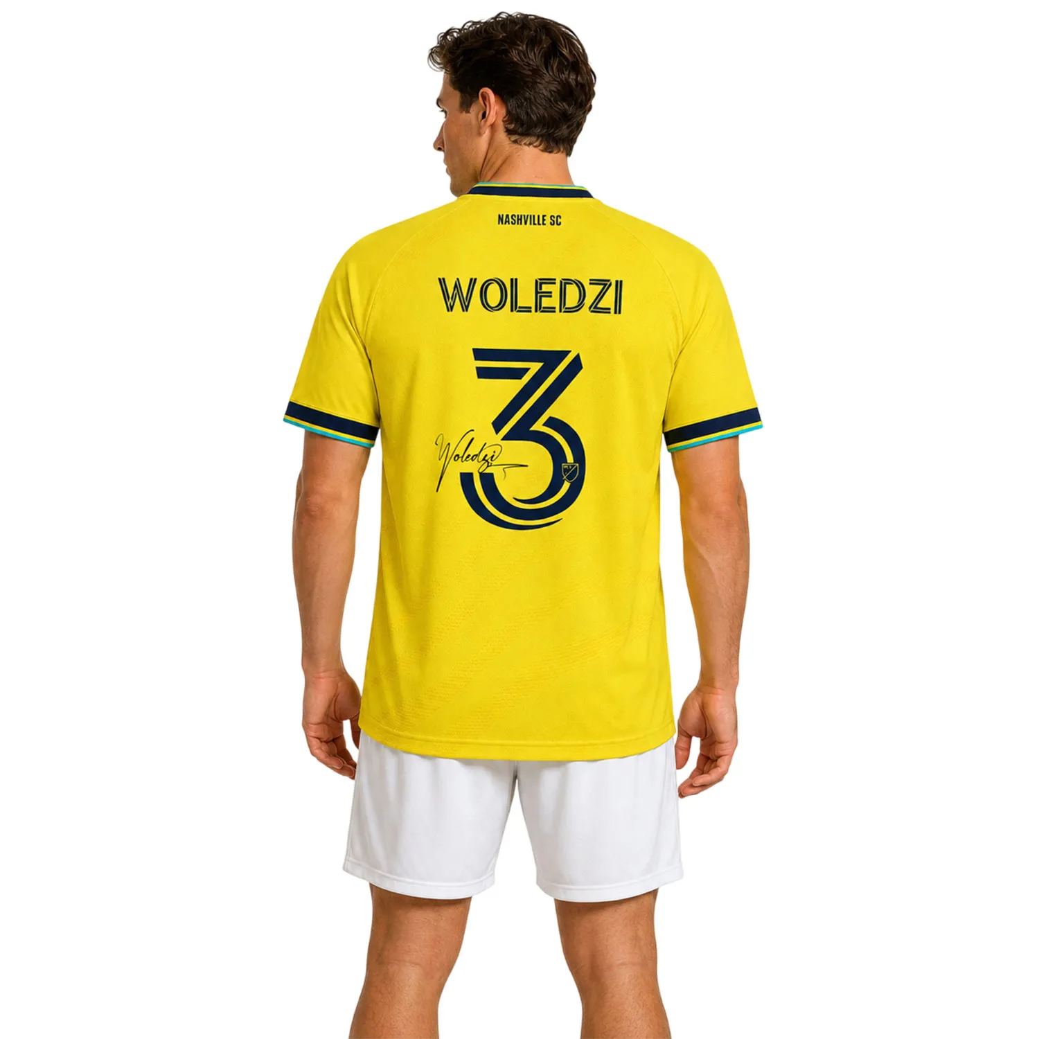 Maxwell Woledzi Nashville SC Jersey 2026 Vibrant Fan Wear - Image 4