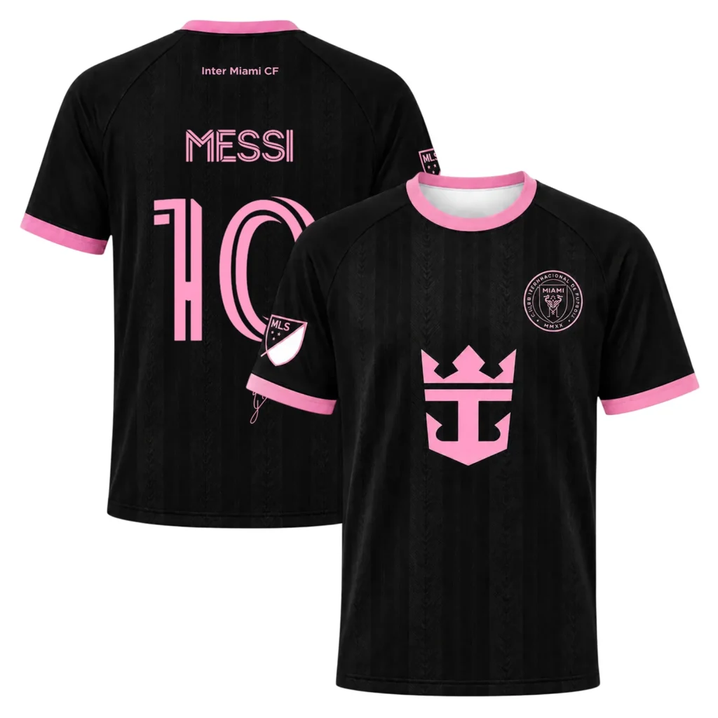 Messi Inter Miami 2026 Black Jersey – Bold Name & Number