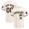 Milwaukee Brewers Hello Kitty Custom Jersey – Playful Baseball Style