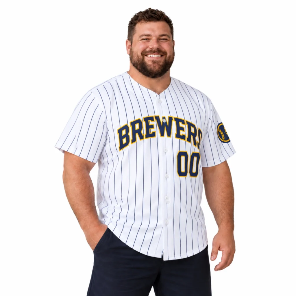 Milwaukee Brewers White Custom Jersey – Remarkable Game Day Style