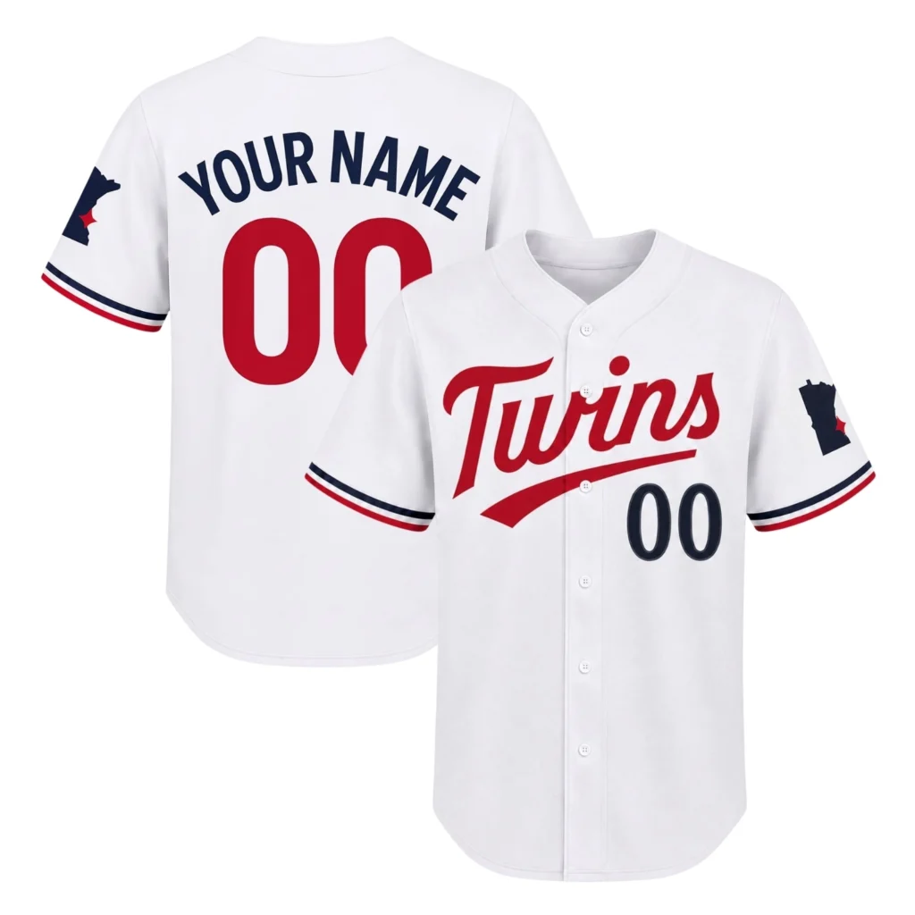 Minnesota Twins Baseball Jersey Custom Stunning Home White