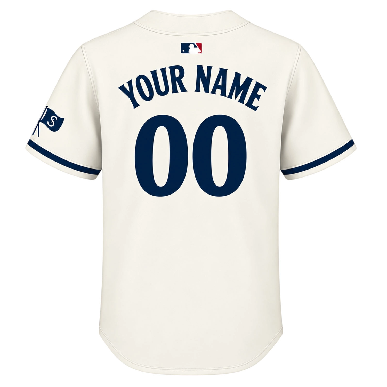 Minnesota Twins Custom Baseball Jersey Bold Cream Style - Image 3
