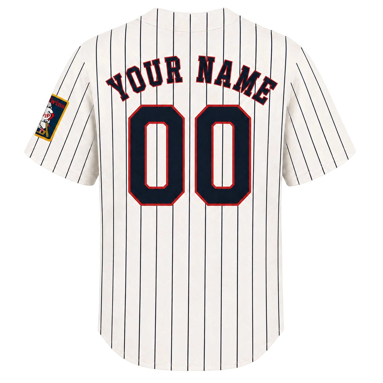 Minnesota Twins Retro Pinstripe Jersey 2026 Bold Cream - Image 3