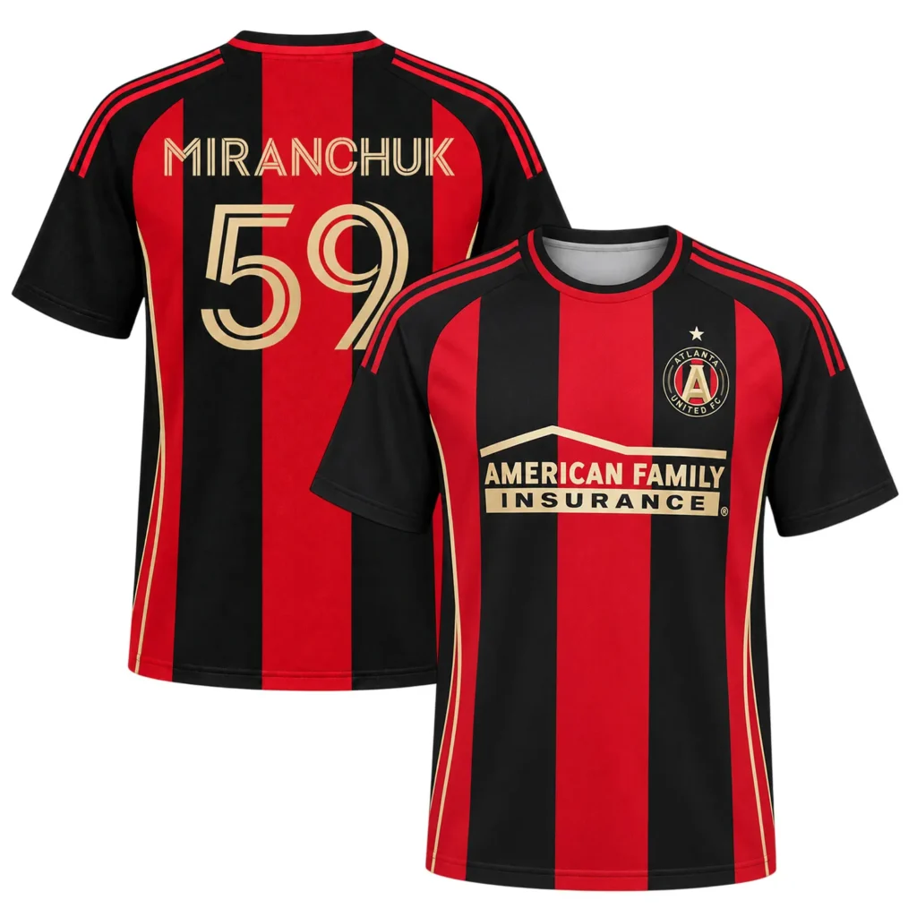 Miranchuk Atlanta United FC Jersey Bold Style 2026