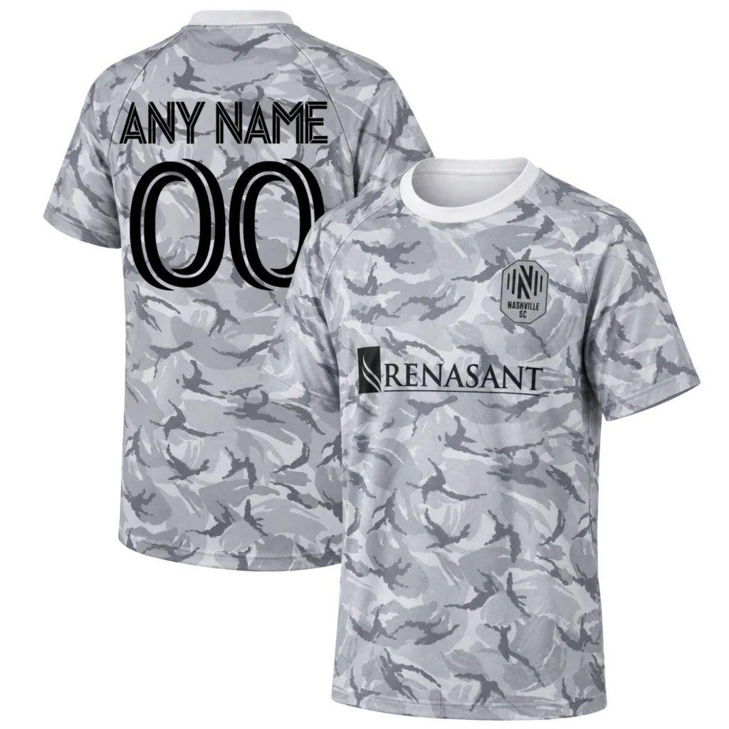 Nashville SC 21 PreMatch Soccer Jersey – Best Custom Edition