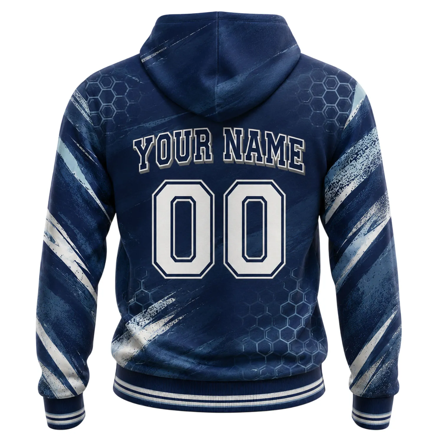 Nashville SC Blue Custom Hoodie Special Skyline - Image 3