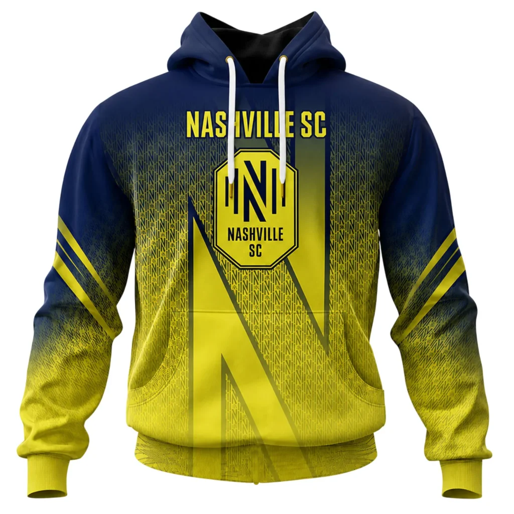 Nashville SC Hoodie Custom Stunning Name and Number