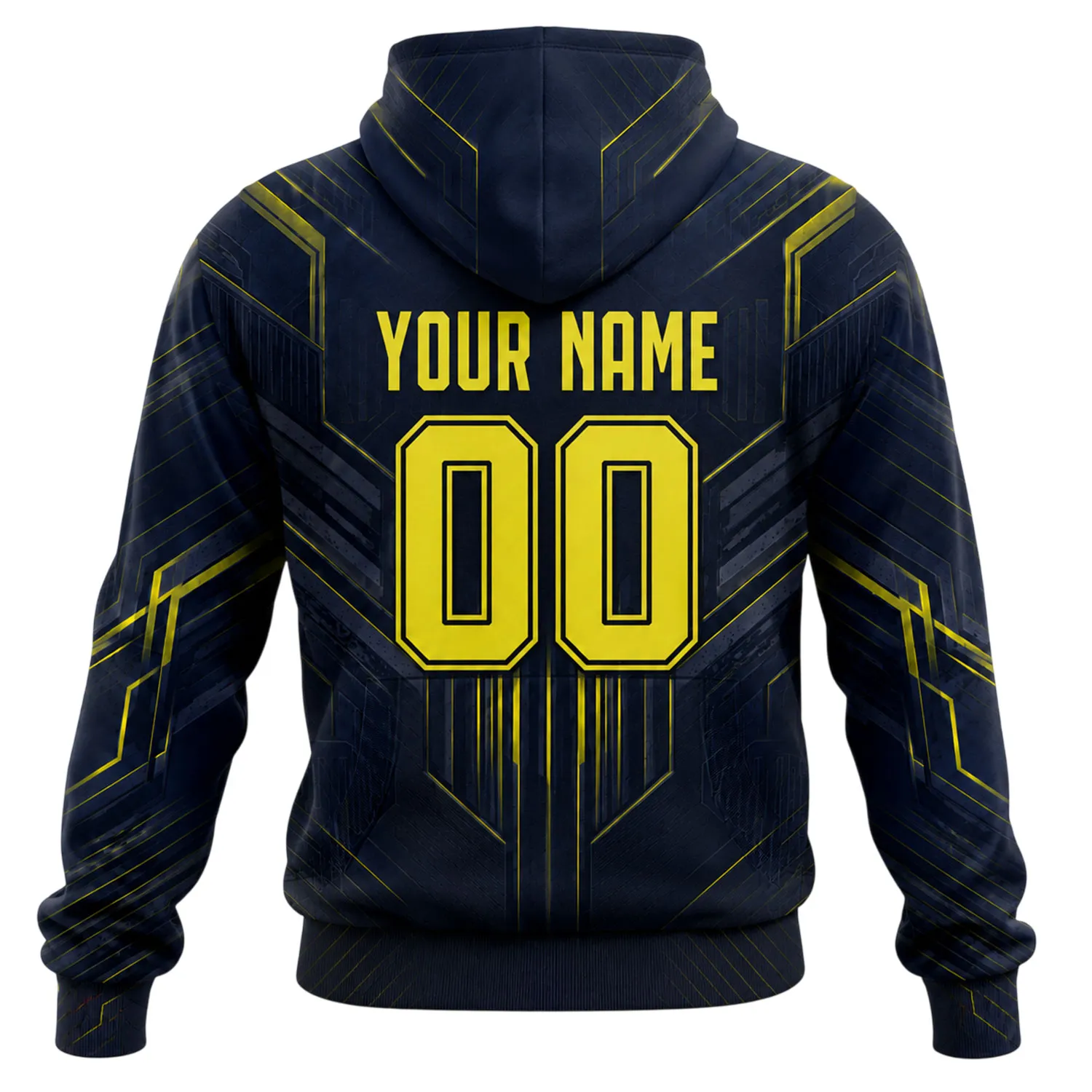 Nashville SC Hoodie Personalized Bold Cyber Design - Image 3