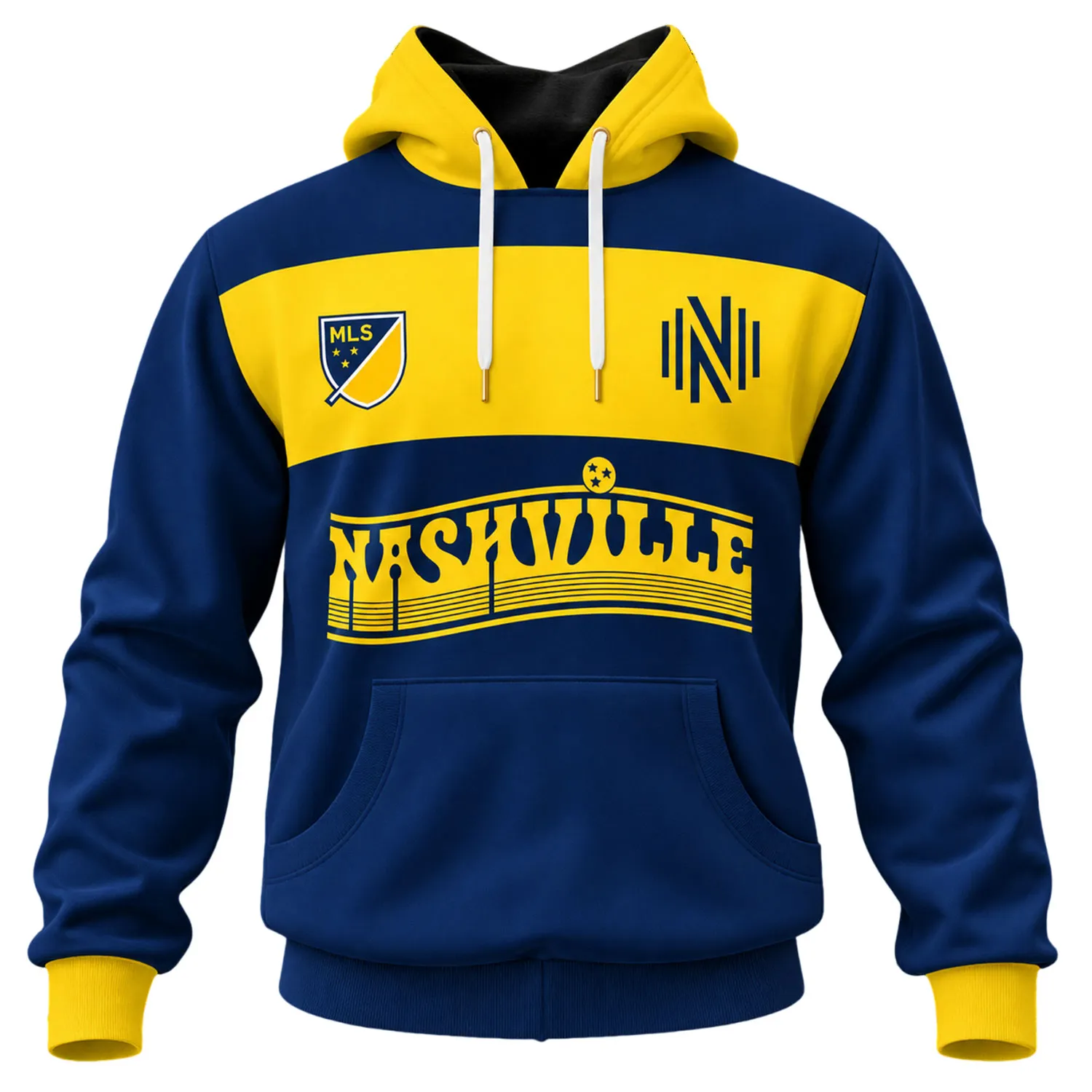 Nashville SC Hoodie Personalized Bold Fan Style - Image 3