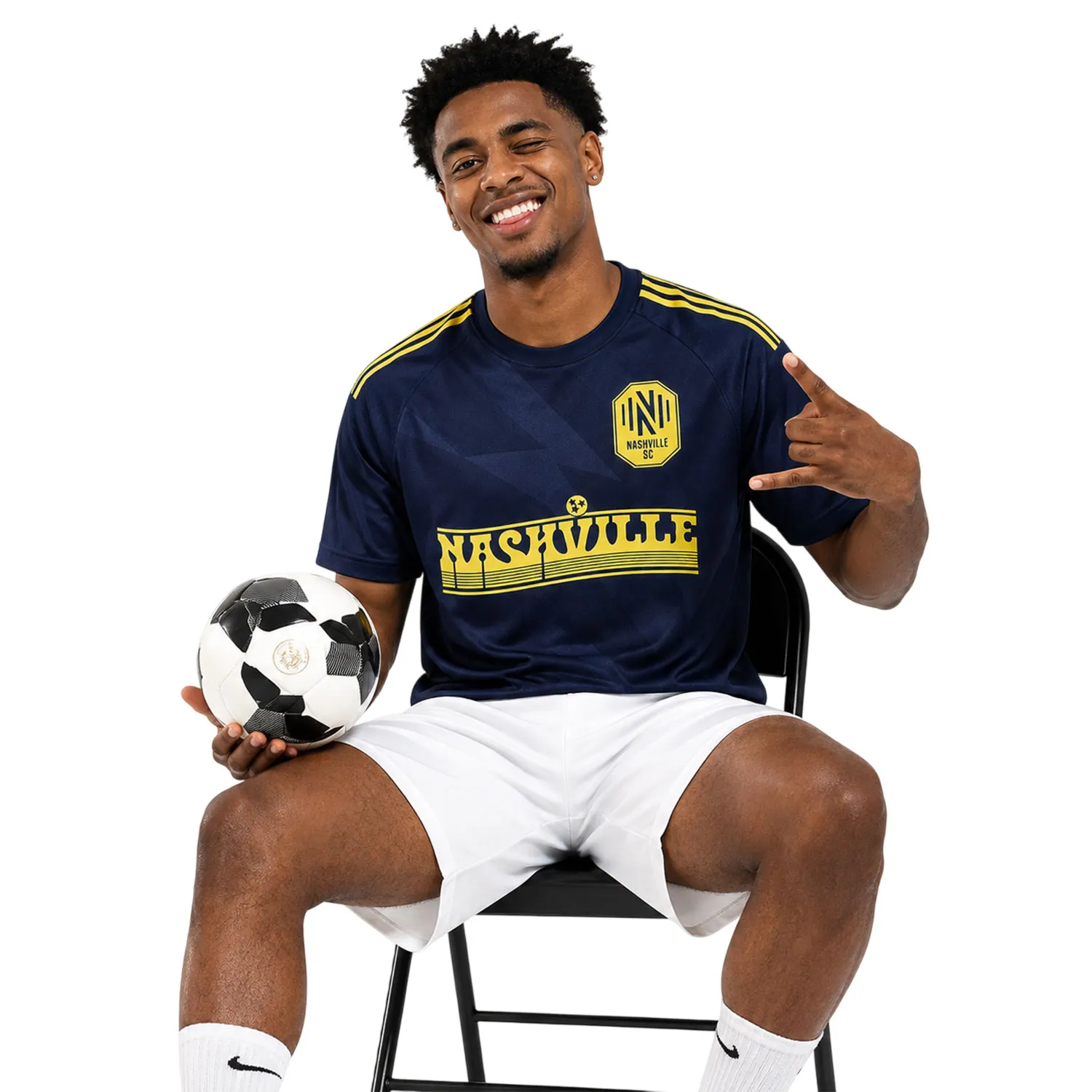 Nashville SC Navy Custom Jersey – Vibrant 2026 Kit - Image 4