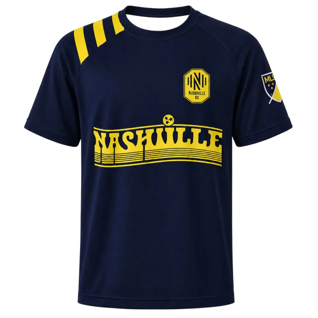 Nashville SC Navy Jersey – Unique Custom Name & Number