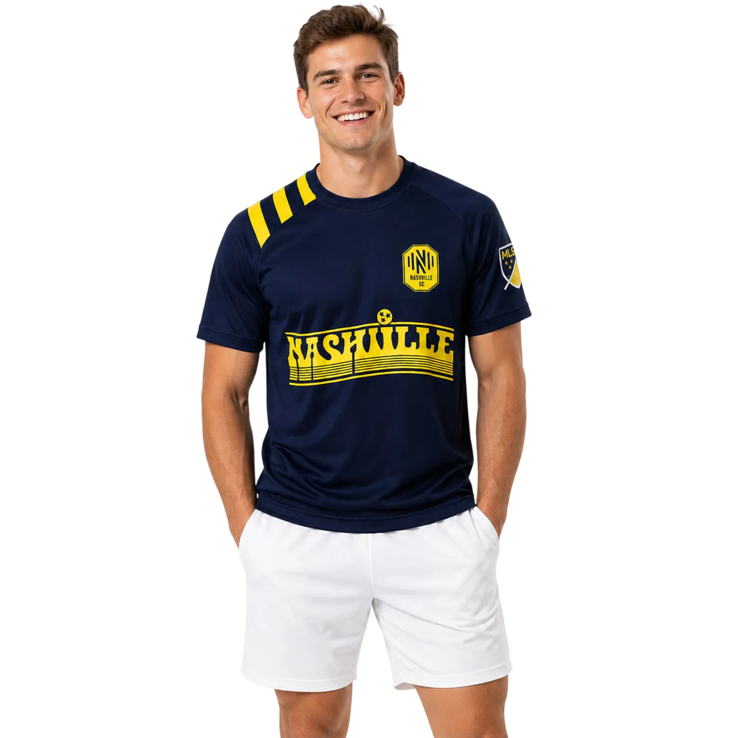 Nashville SC Navy Jersey – Unique Custom Name & Number - Image 4