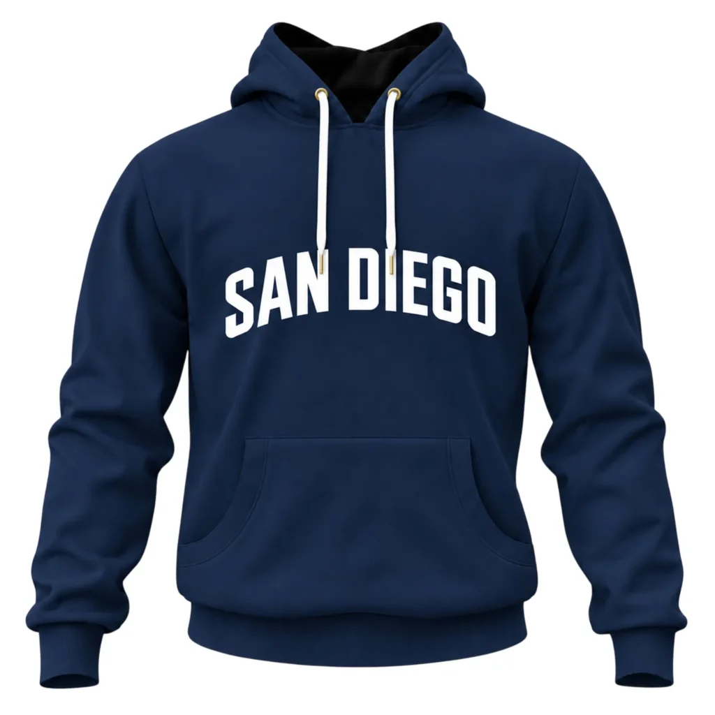 Navy San Diego Hoodie Legendary Team Spirit