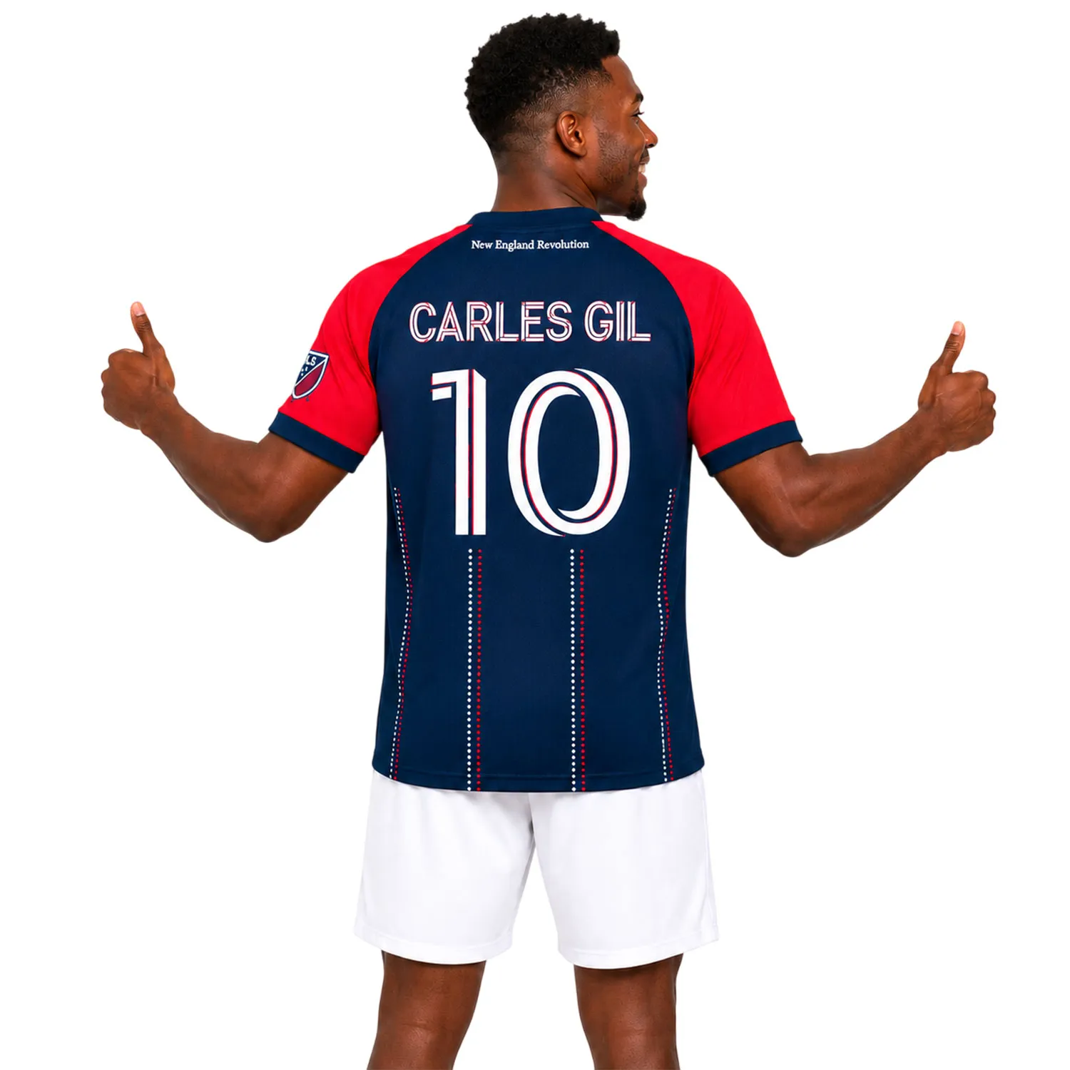 NE Revolution Carles Gil Jersey – Powerful Style - Image 4