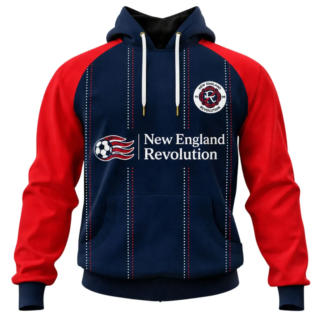 NE Revolution Custom Fleece Hoodie – Popular Fan Wear