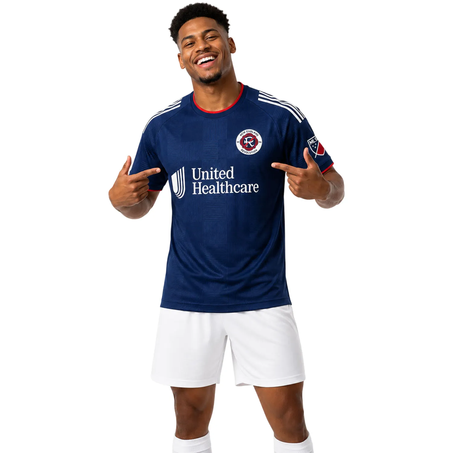 NE Revolution Navy Jersey Custom – Legendary Matchday Look - Image 4