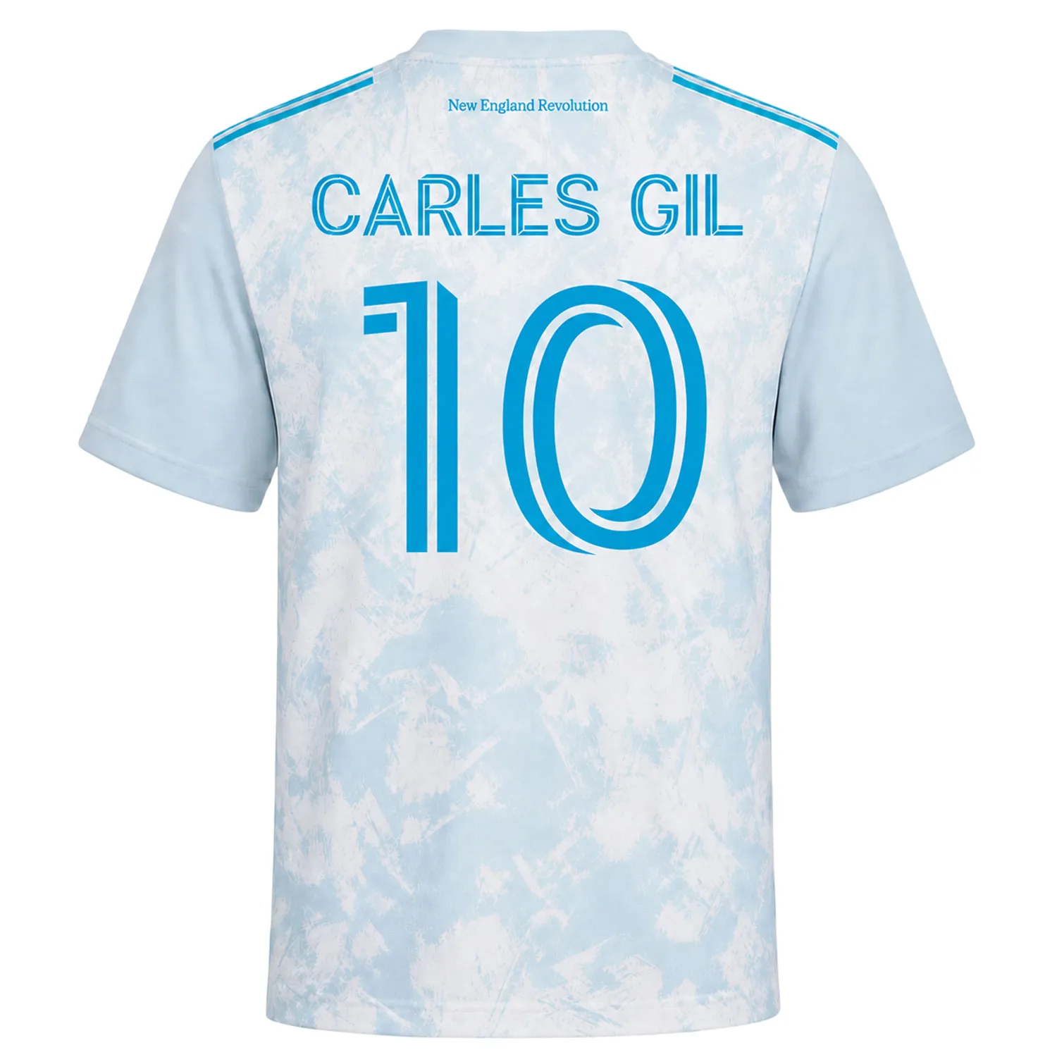NE Revolution White Jersey Carles Gil – Legendary Merch Sport - Image 3
