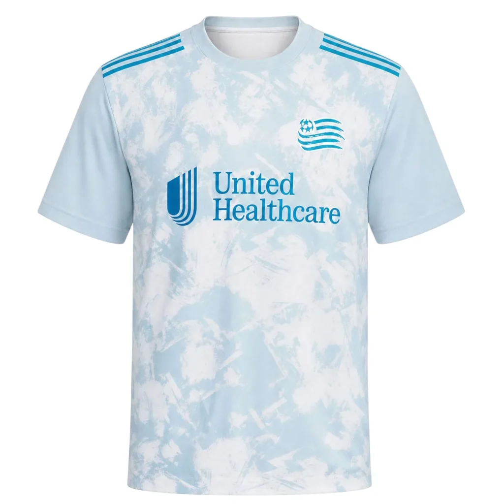 NE Revolution White Jersey Carles Gil – Legendary Merch Sport