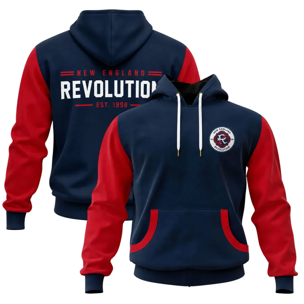 New England Revs 2026 Hoodie – Comfortable Matchday Wear