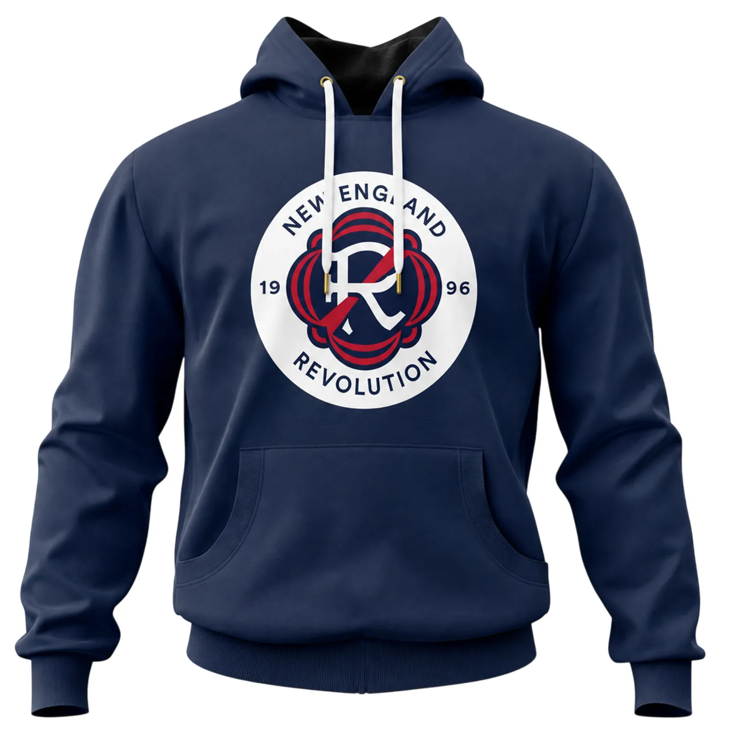 New England Revs Navy Hoodie – Quality Fan Apparel - Image 2