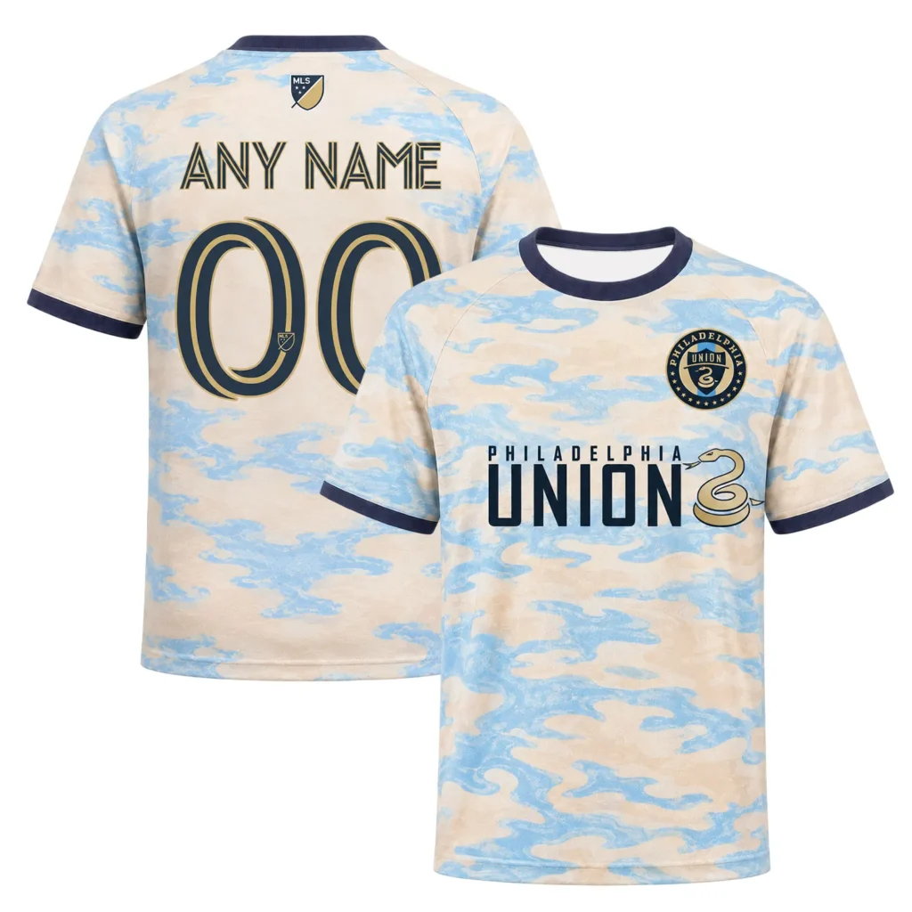 New Philadelphia Union Soccer Jersey Vibrant Custom Design