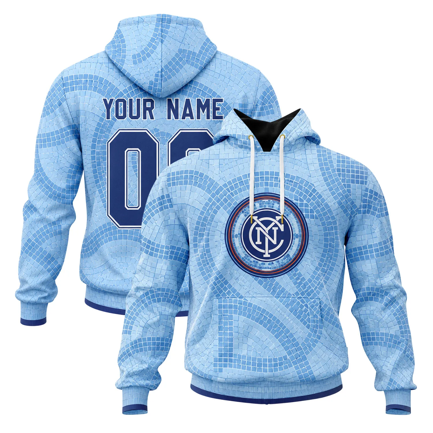 New York Fan Custom Hoodie – Vibrant NYCFC Style