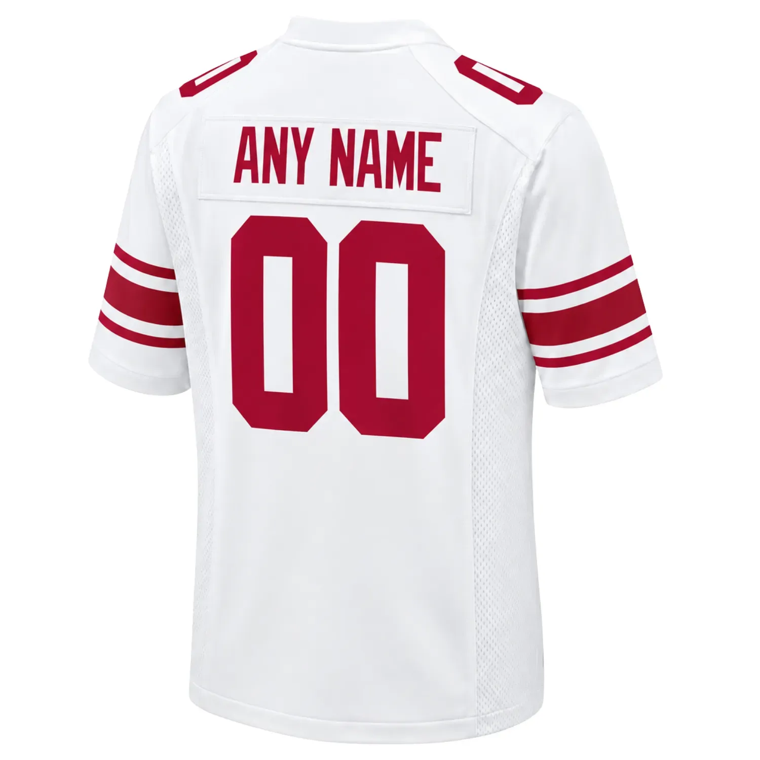 New York Giants White Jersey - Custom Classic Game Day Look