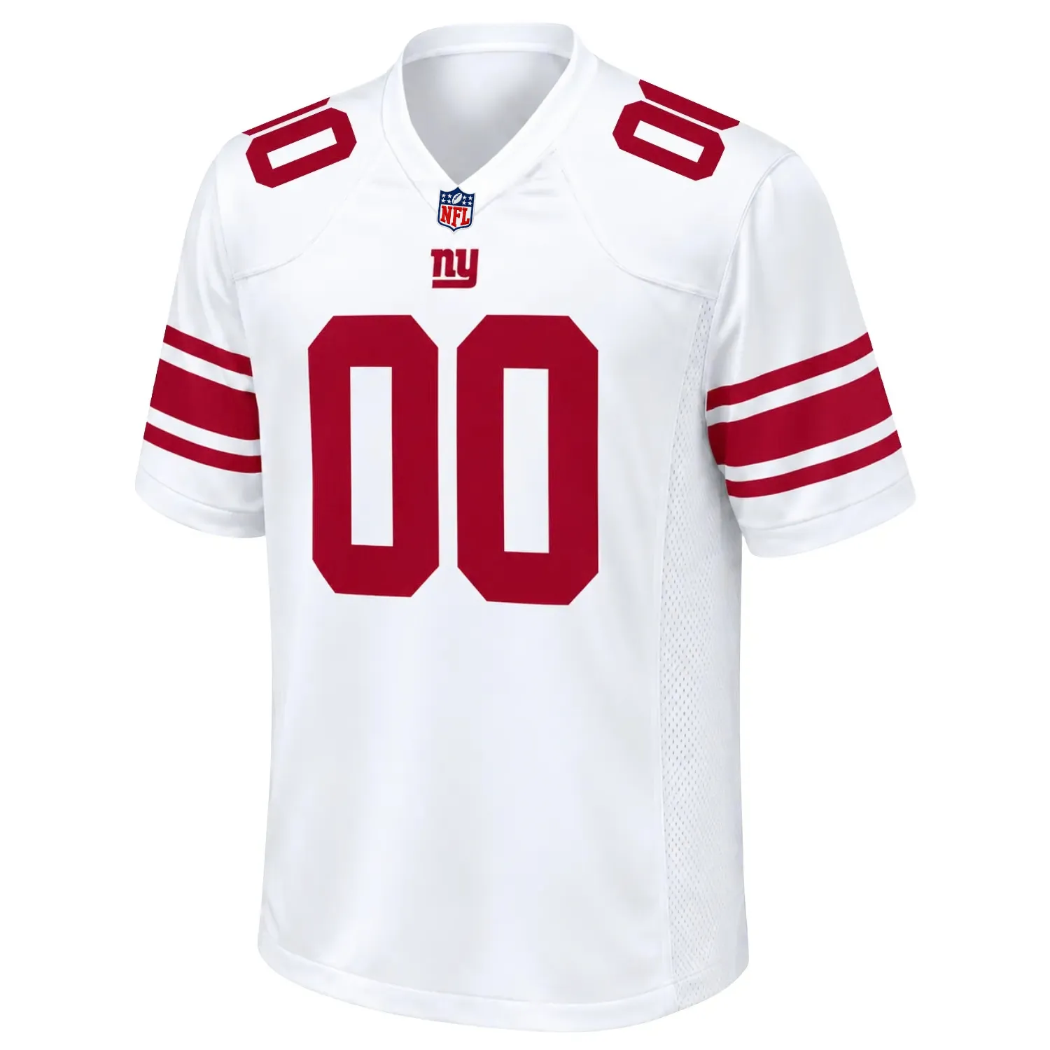 New York Giants White Jersey - Custom Classic Game Day Look
