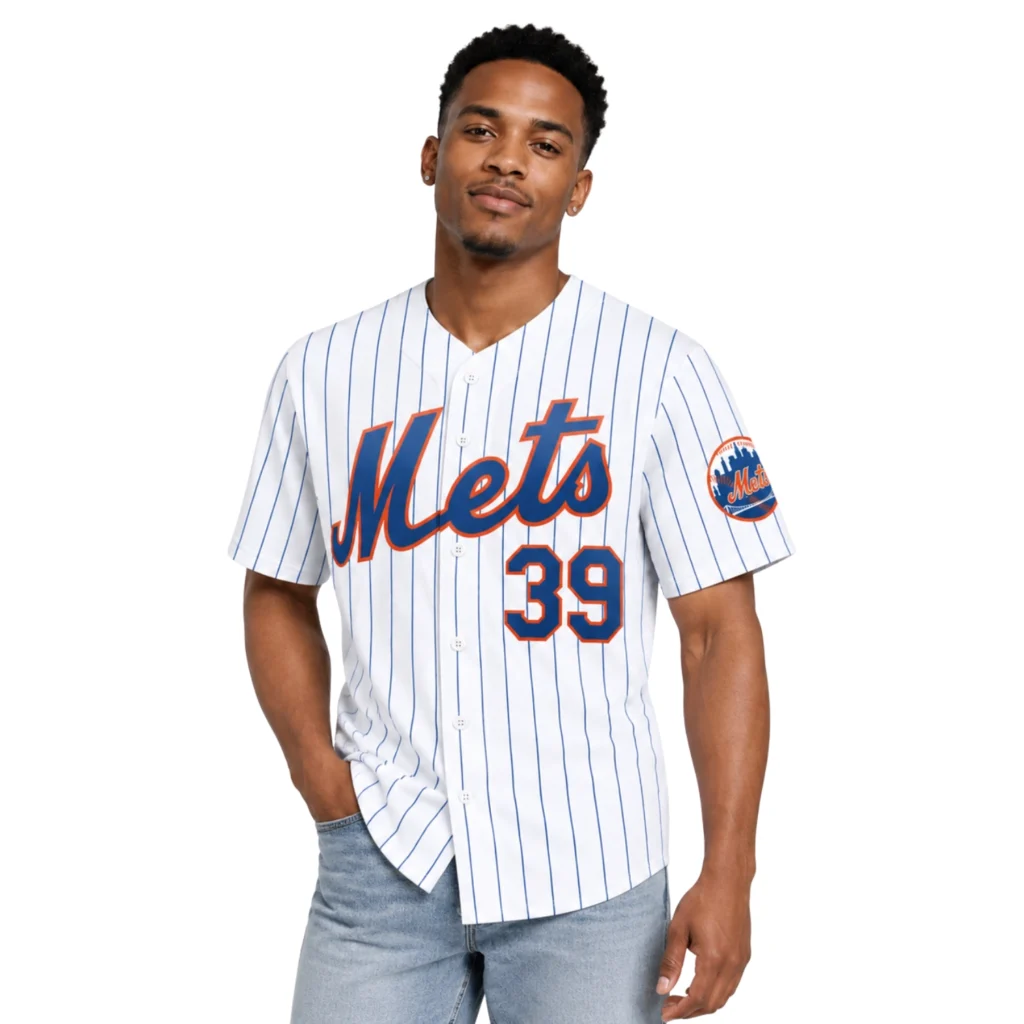 New York Mets Edwin Diaz Home Jersey – Classic Player Style