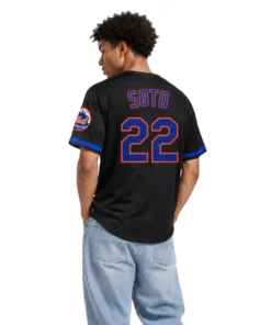 New York Mets Juan Soto Black Jersey – Pride Baseball Style