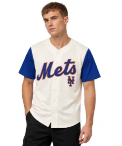 New York Mets Profile Cream Jersey – Classic Fan Style