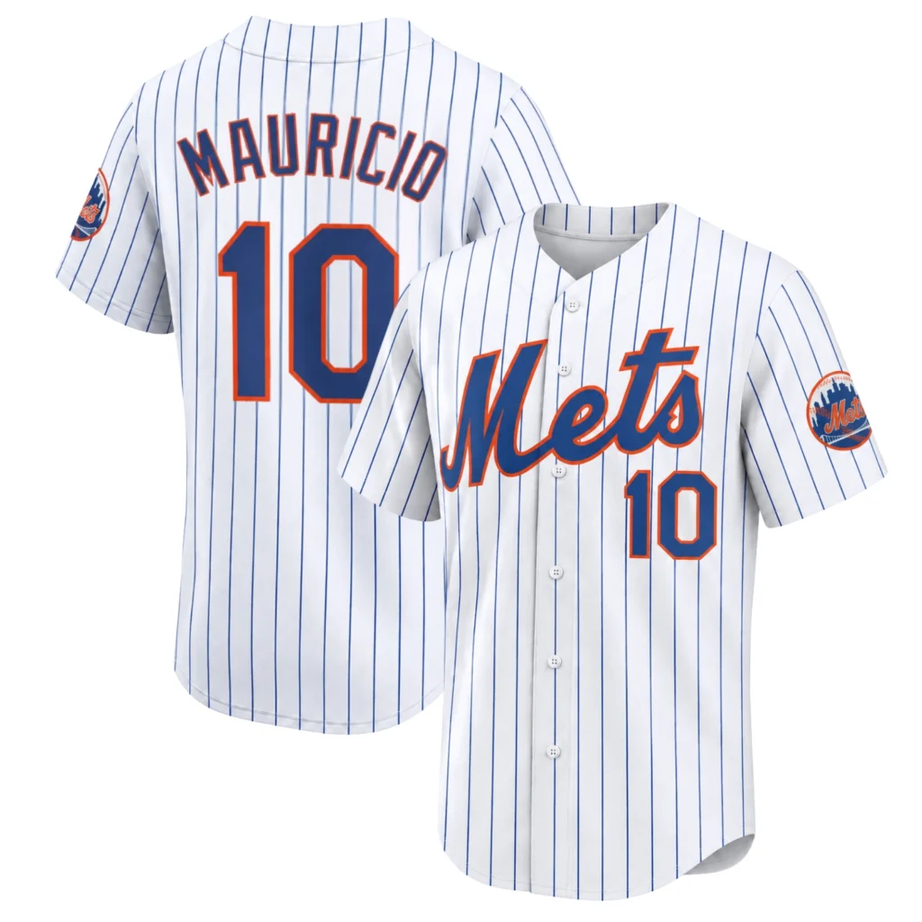 New York Mets Ronny Mauricio Home Jersey – Bold Player Style