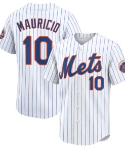 New York Mets Ronny Mauricio Home Jersey – Bold Player Style