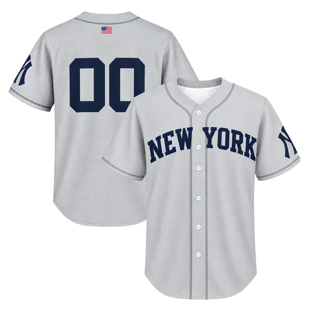 New York Yankees Grey Jersey Legendary Team Spirit