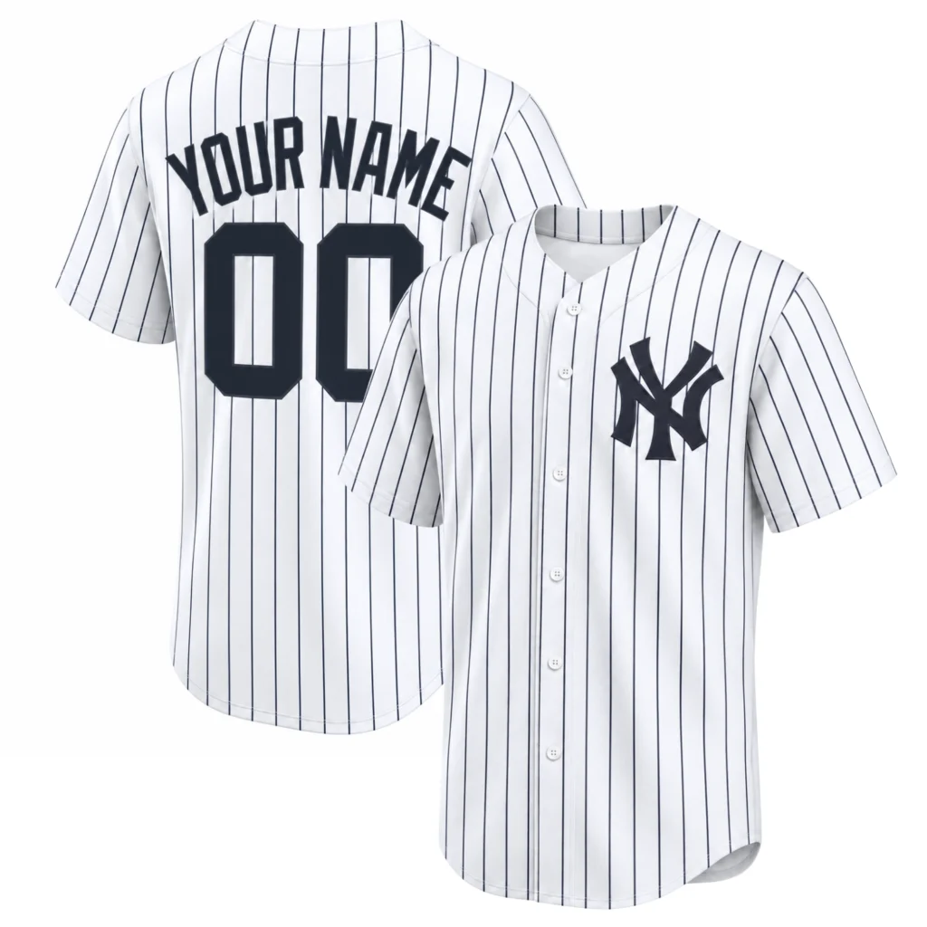 New York Yankees Home Custom Jersey – Classic Fan Style