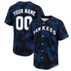 New York Yankees Navy Camo Jersey – Bold Custom Fan Style