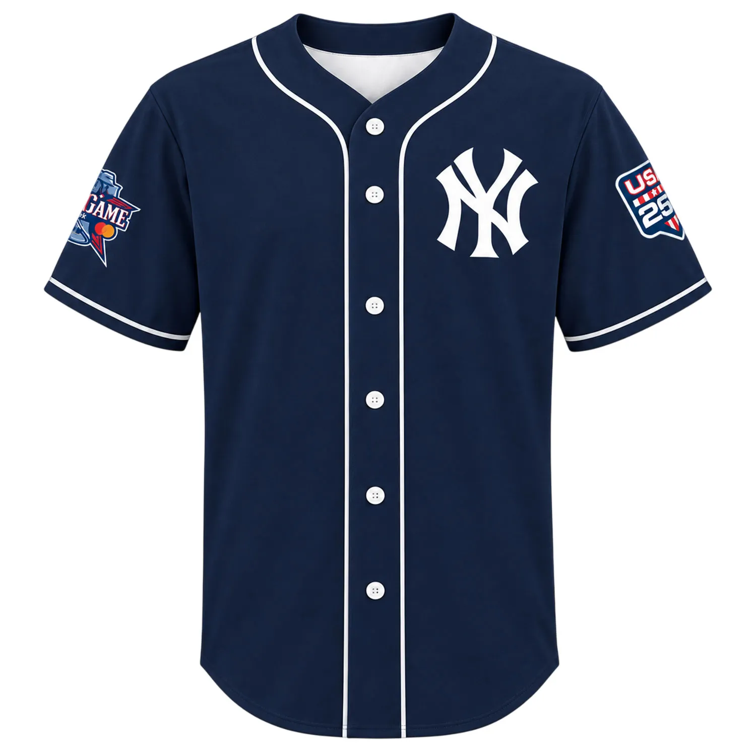 New York Yankees Navy Jersey 2026 Ultimate Merch Sport Custom Number - Image 2